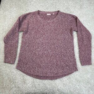 Fat Face Maroon Crew Neck Sweater